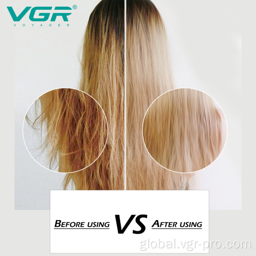 Hair Straightener VGR V-590 Electric Professional Hair Straightener Brush Factory